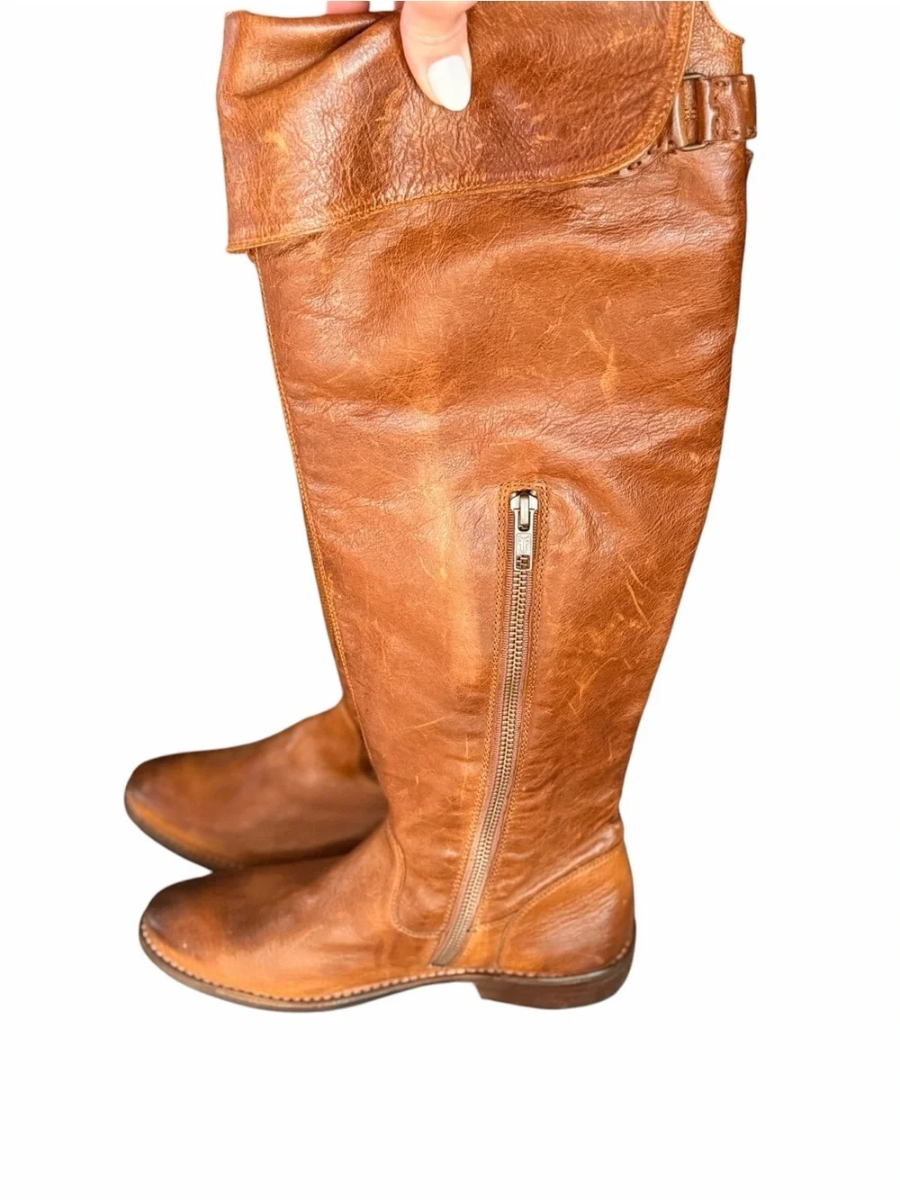 Frye classic brown